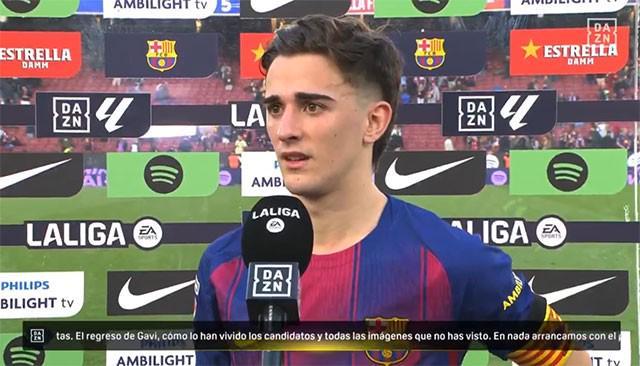 2026 世界杯-加维:这次复出过程比上次更难,弗里克总是像父亲一样陪伴我